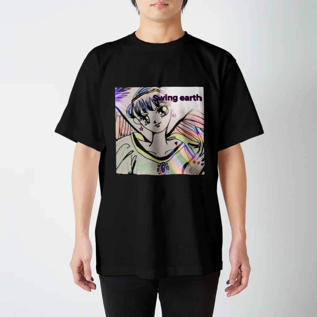 Cream☆renaのSwing earth Regular Fit T-Shirt