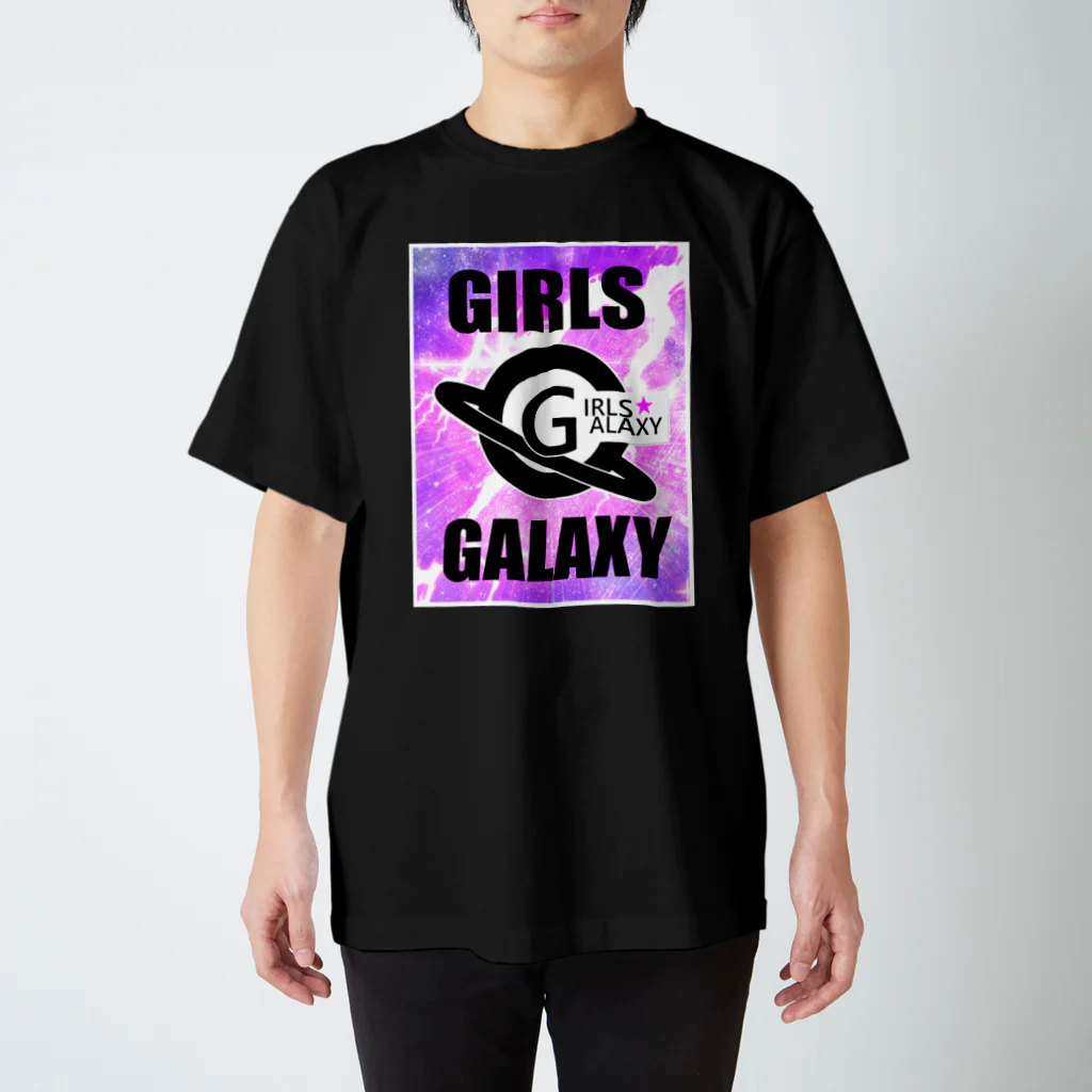 ガルギャ屋さん（GIRLS★GALAXY）のガルギャTシャツvol.1〜黒〜 スタンダードTシャツ