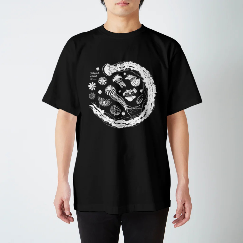 Hi*roomのJellyfish planet（クラゲの惑星） Regular Fit T-Shirt