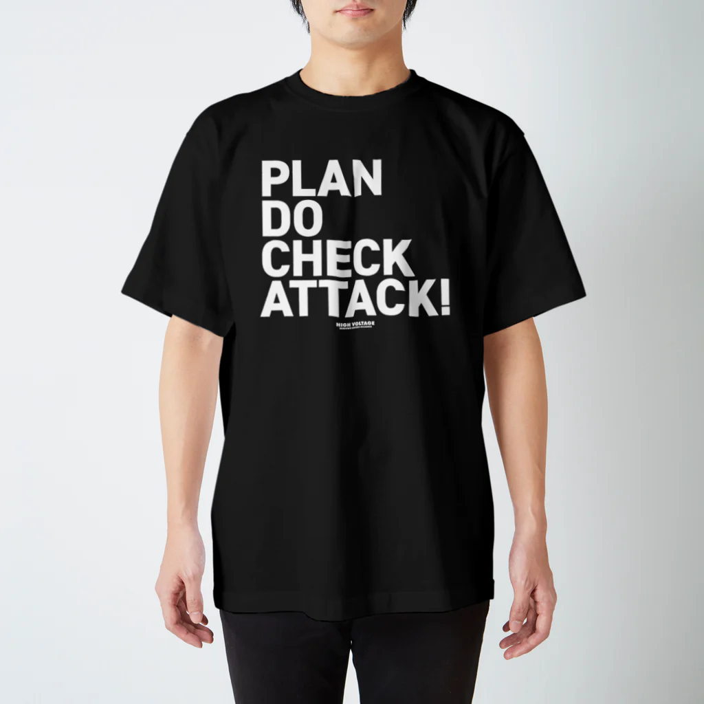 ミサ⚠️イルのPDCA 黒 スタンダードTシャツ