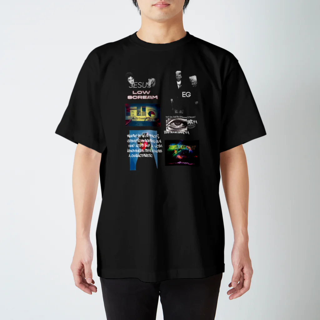 ばぐりーぷらいまりーのLOW SCREAM Regular Fit T-Shirt