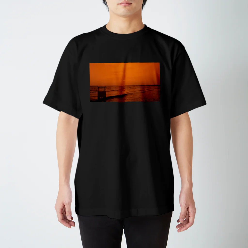 FahrenheitのBeach orange スタンダードTシャツ