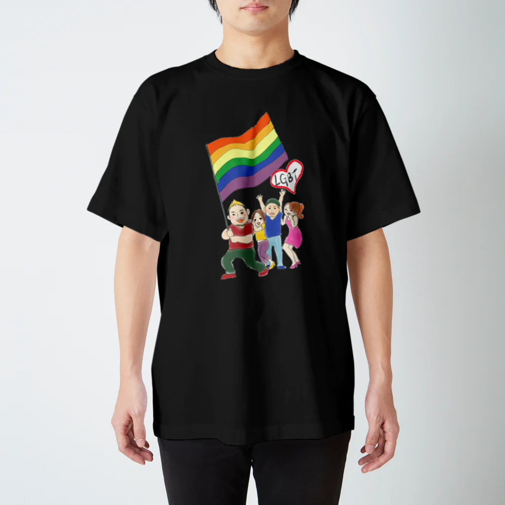 gsyのLGBT スタンダードTシャツ