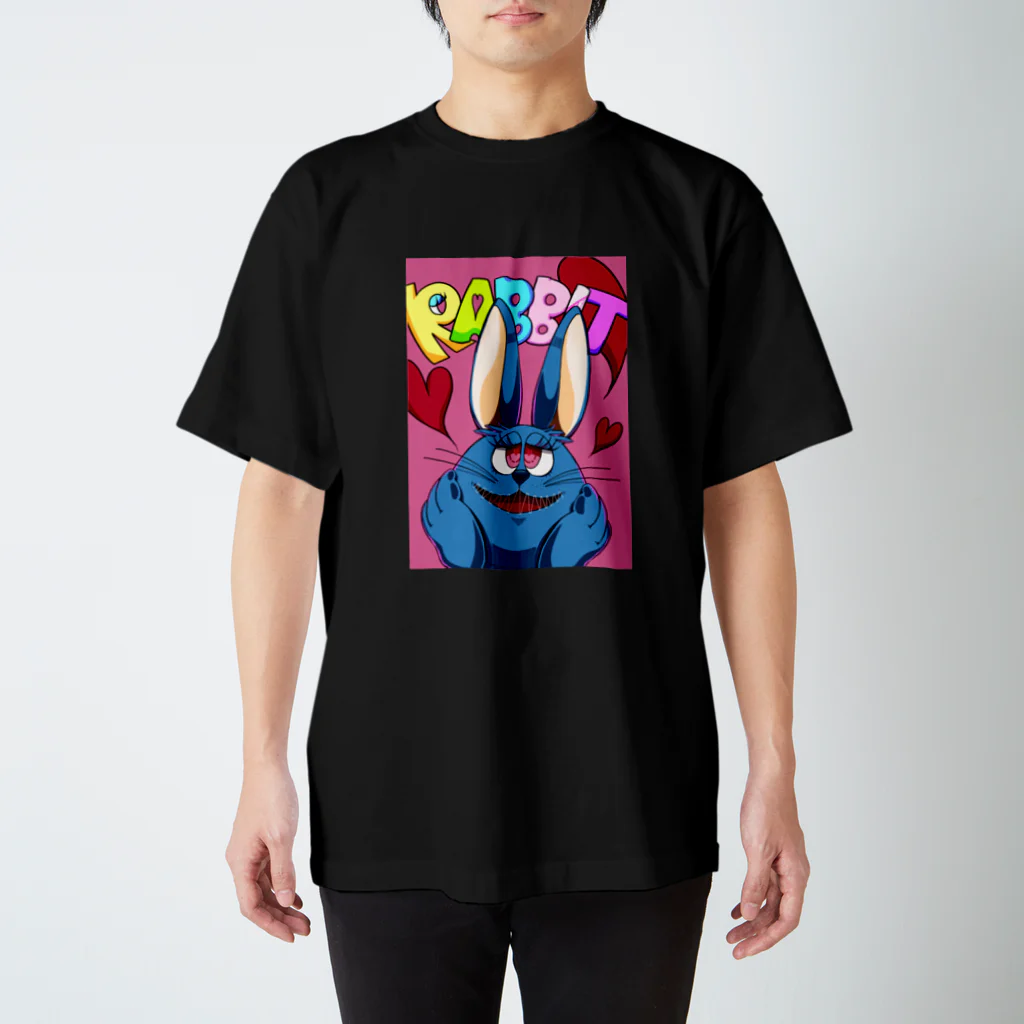 water_fleasのRABBIT スタンダードTシャツ