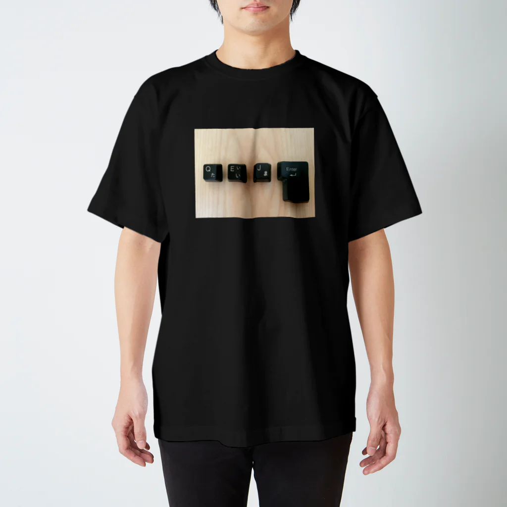 名前はまだないのQEJえんたー Regular Fit T-Shirt