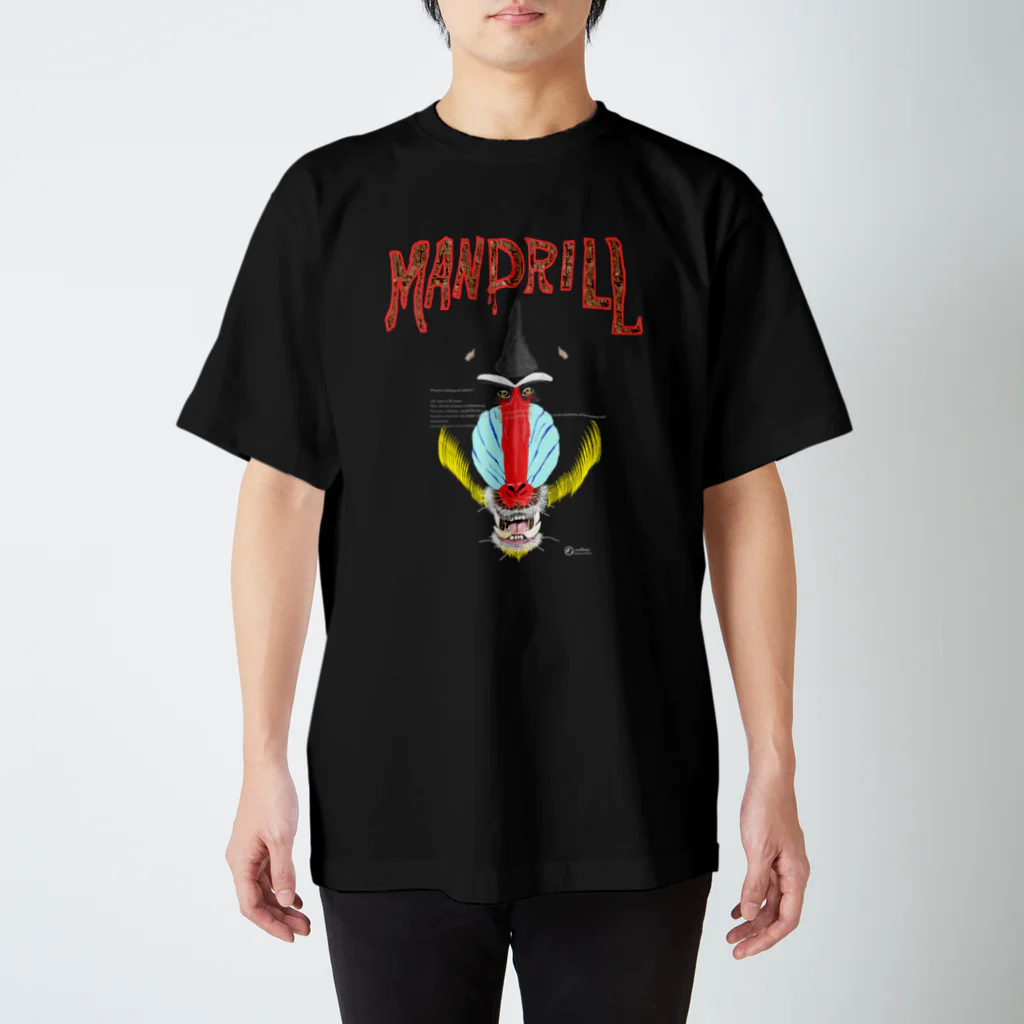 uwotomoのFP【MANDRILL】 スタンダードTシャツ