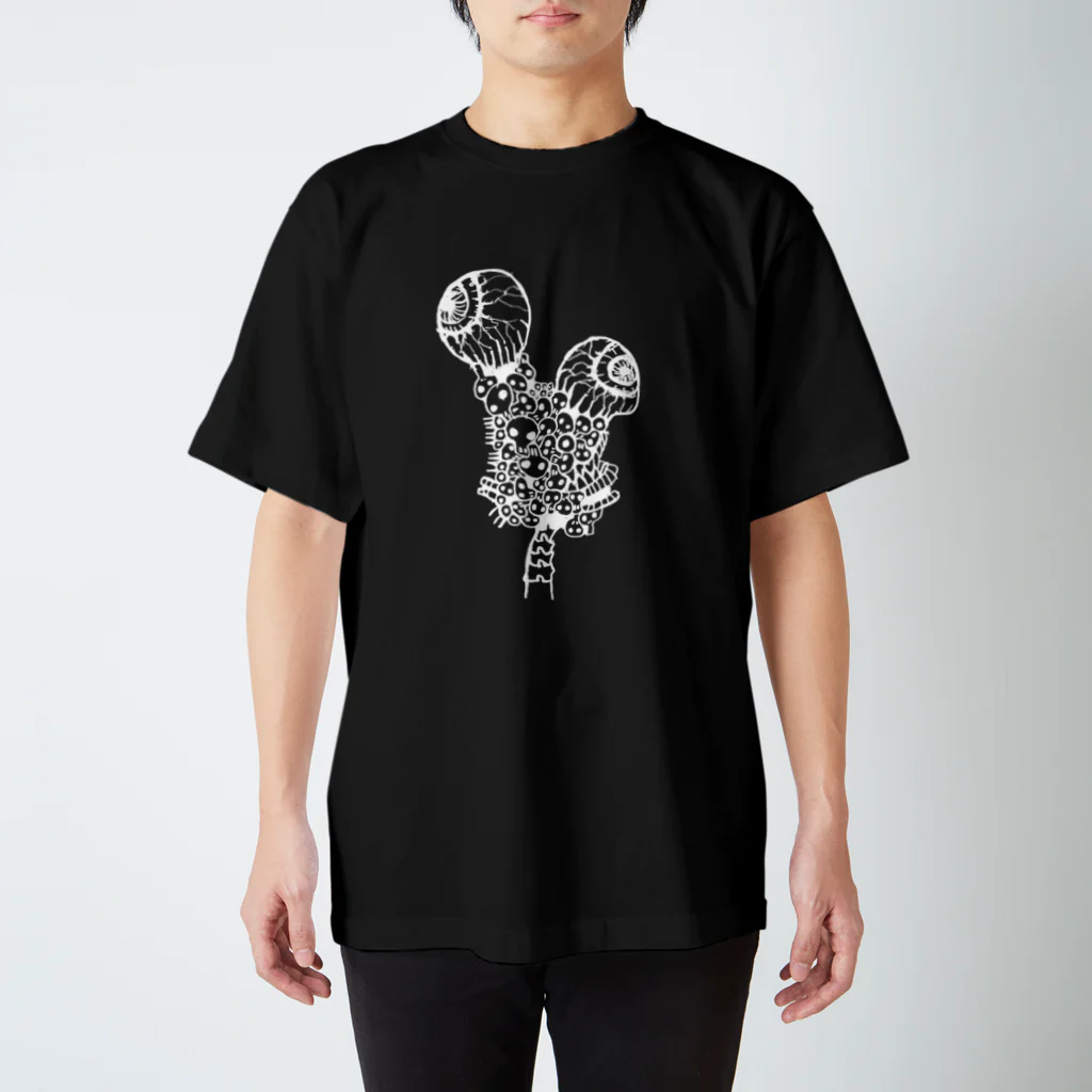 温室育ちのガイコツコツくん(くろ) Regular Fit T-Shirt