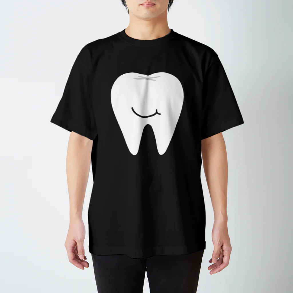 三重殺セカンドの店のsmile teeth スタンダードTシャツ