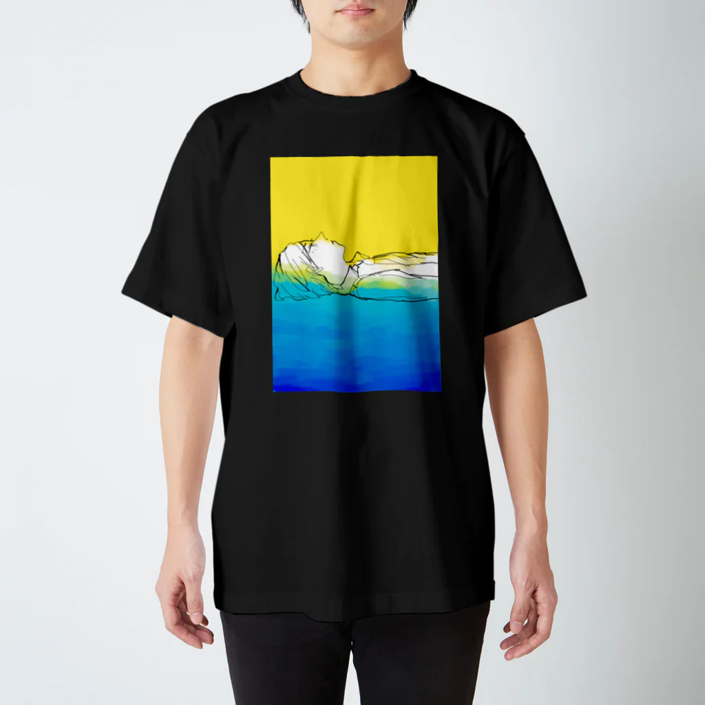 揶揄の青に溶けていく スタンダードTシャツ