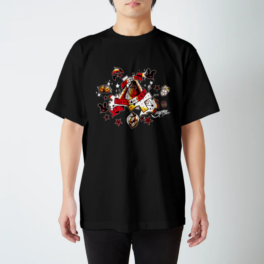 MCmartのＳ▲Ｂ▲ｔＯ（15SS/k-red） スタンダードTシャツ