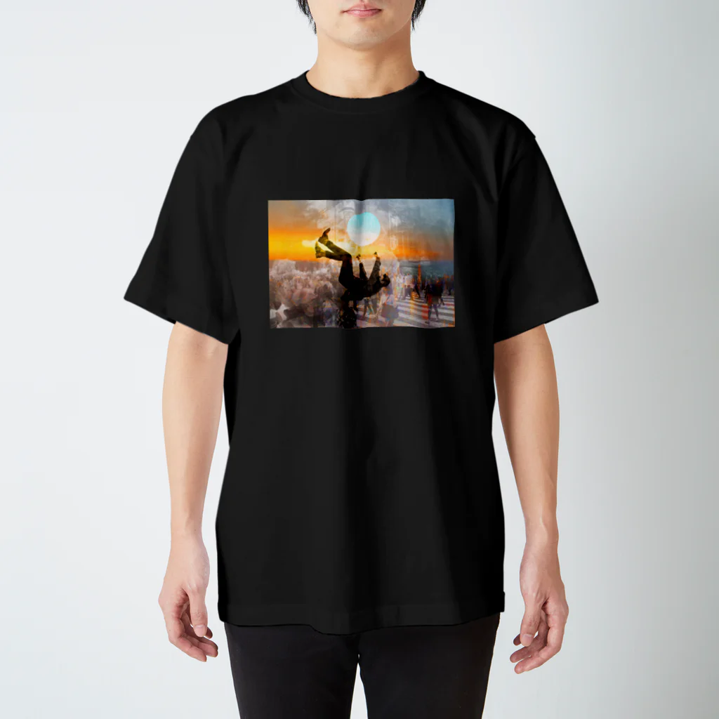 気空域の落下 スタンダードTシャツ