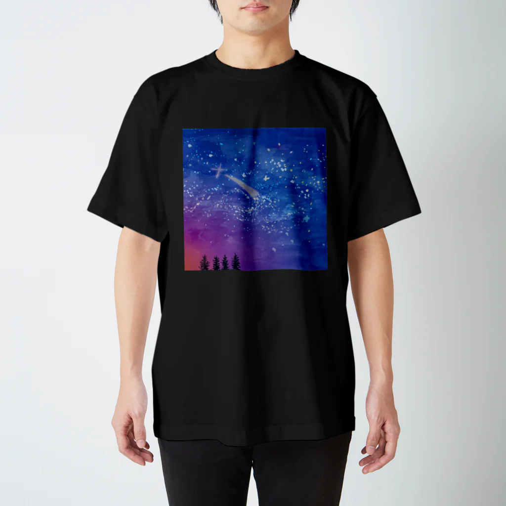 やまももショップ（２号店）の星空 スタンダードTシャツ