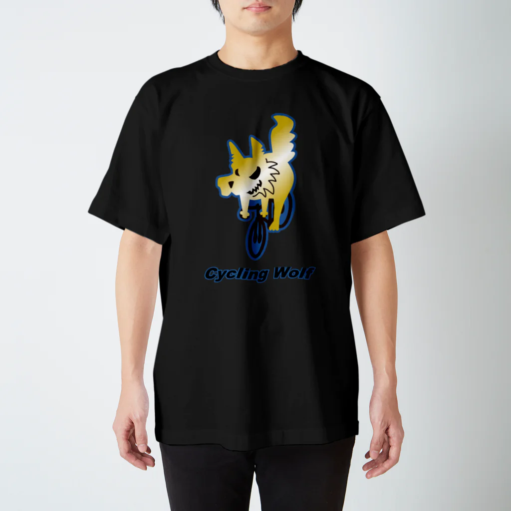 twie tohaie (トワイエ トワイエ)の追うおおかみ スタンダードTシャツ