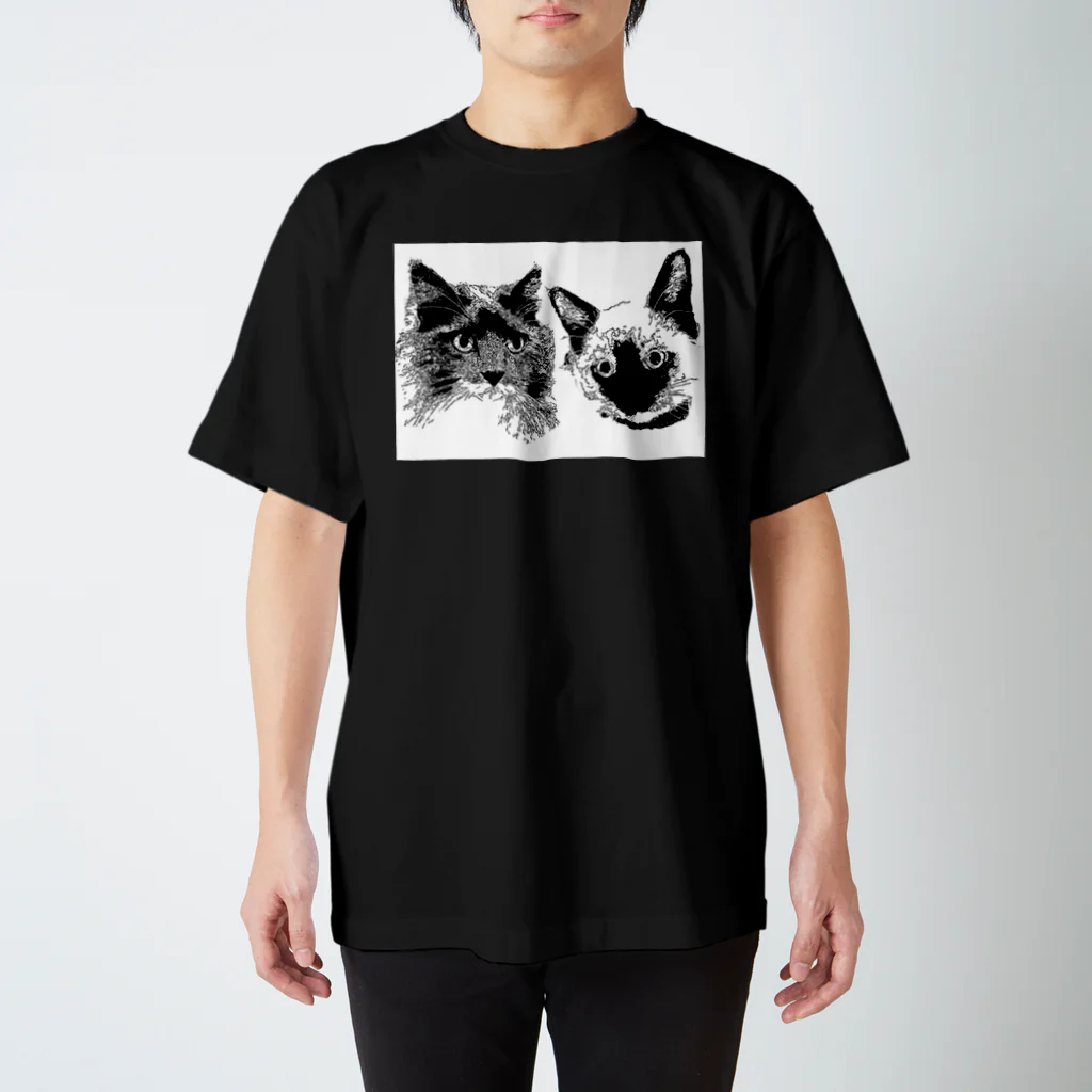 めーこのぐれおとこむぎぱーかー スタンダードTシャツ