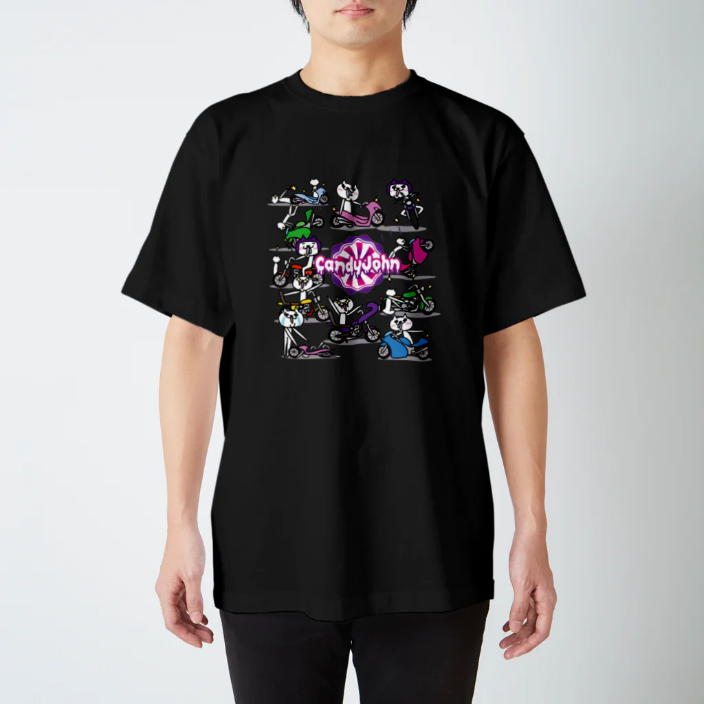 CANDYJOHNのMoto Life スタンダードTシャツ