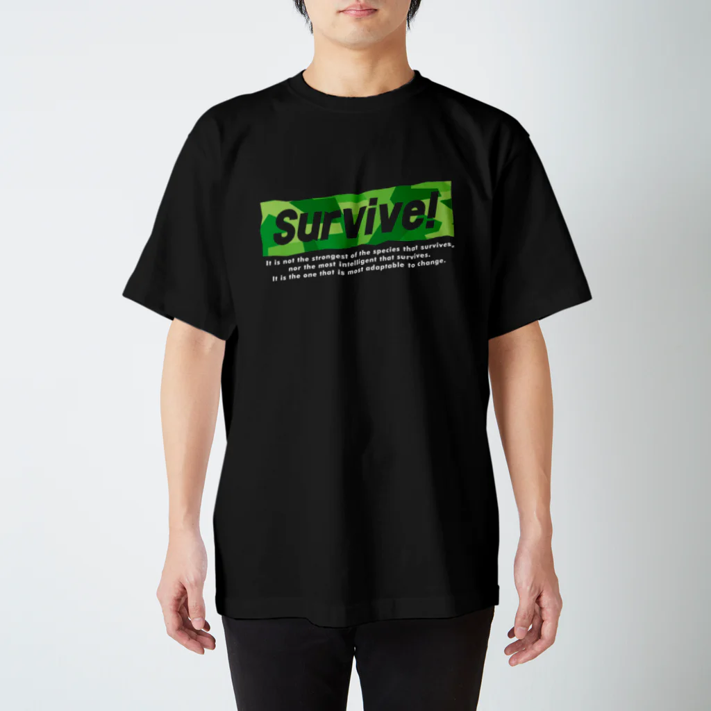 カワズケイのsurvive! スタンダードTシャツ