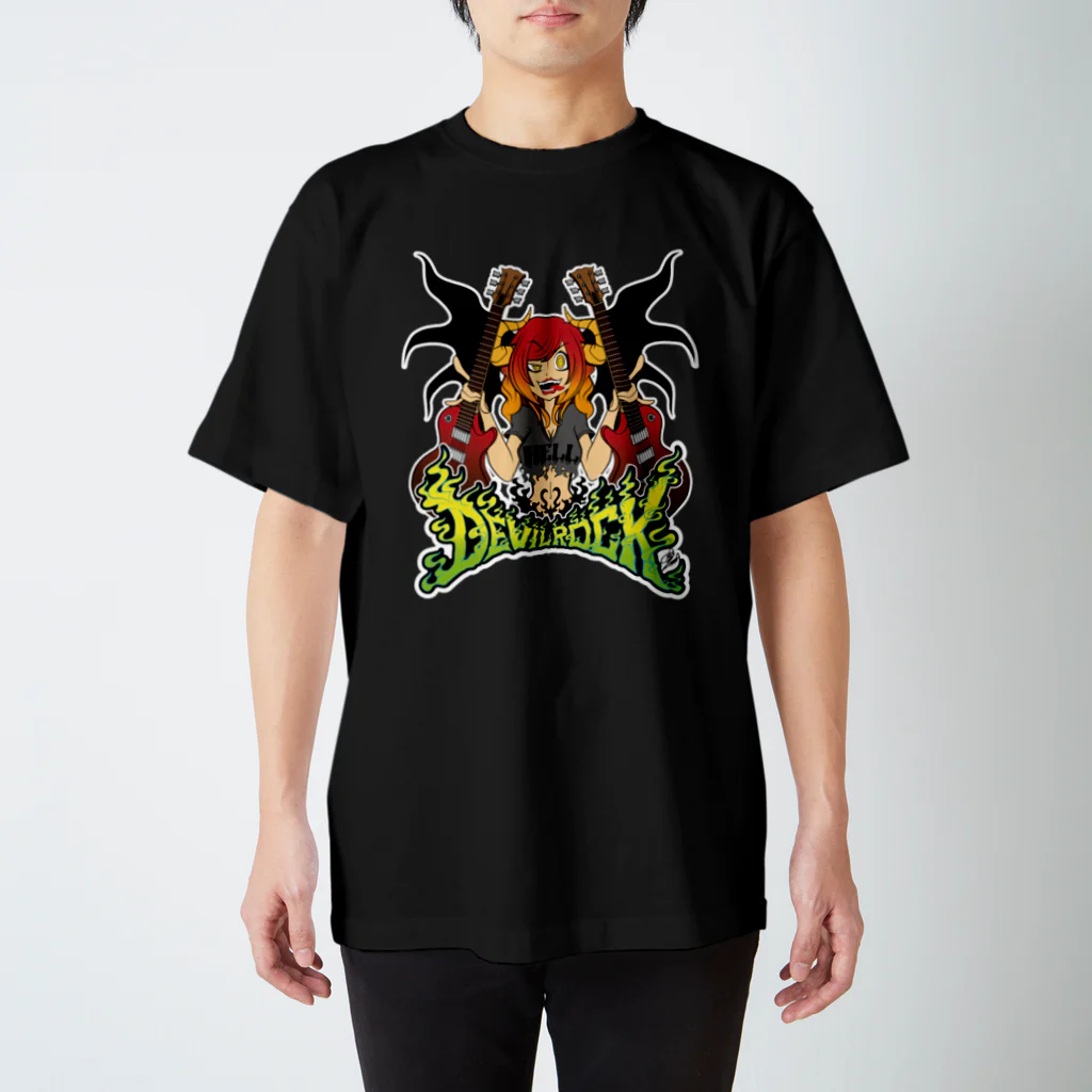 ZIMMAのDEVIL ROCK Regular Fit T-Shirt