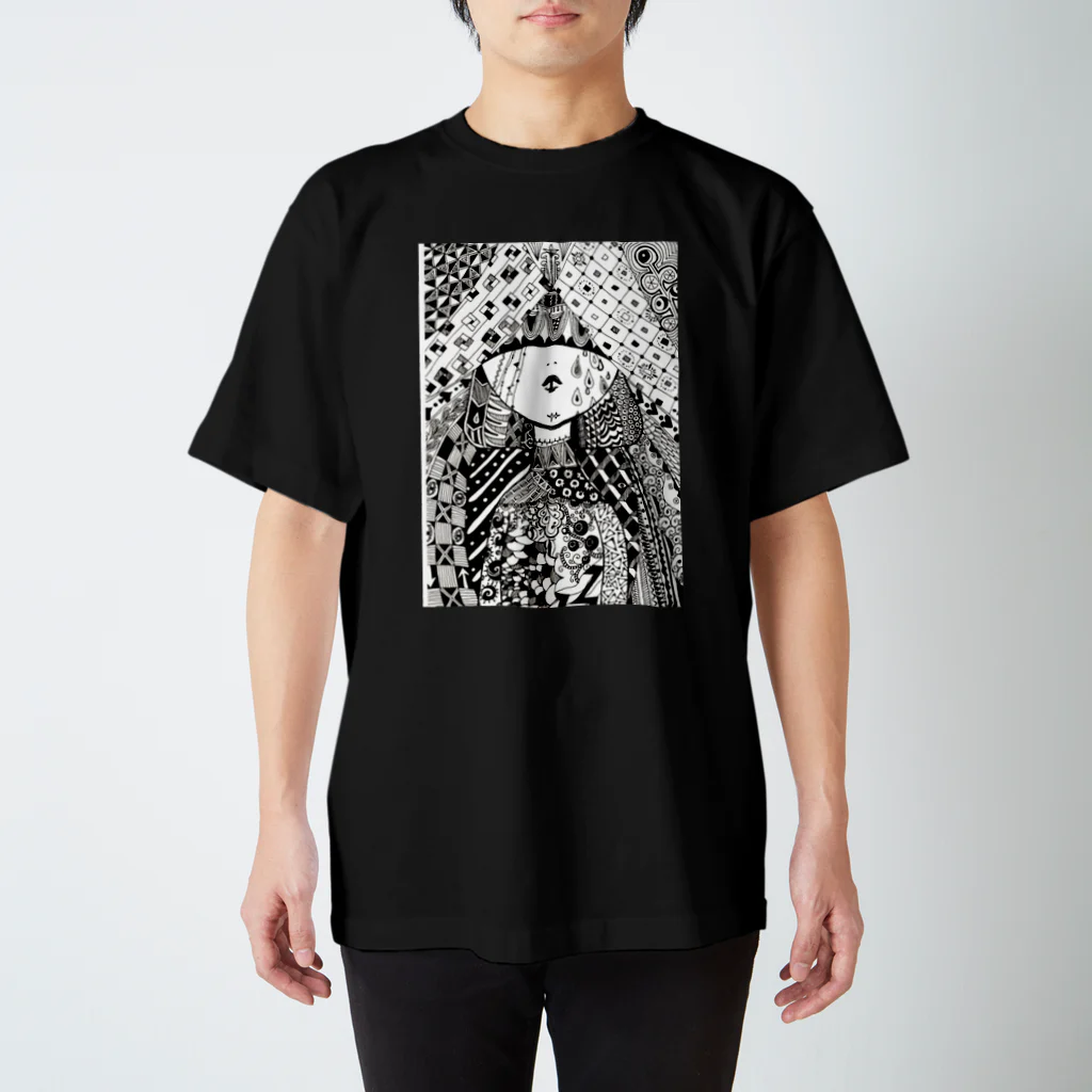 OMENYAのゼンタングル(女の子) Regular Fit T-Shirt