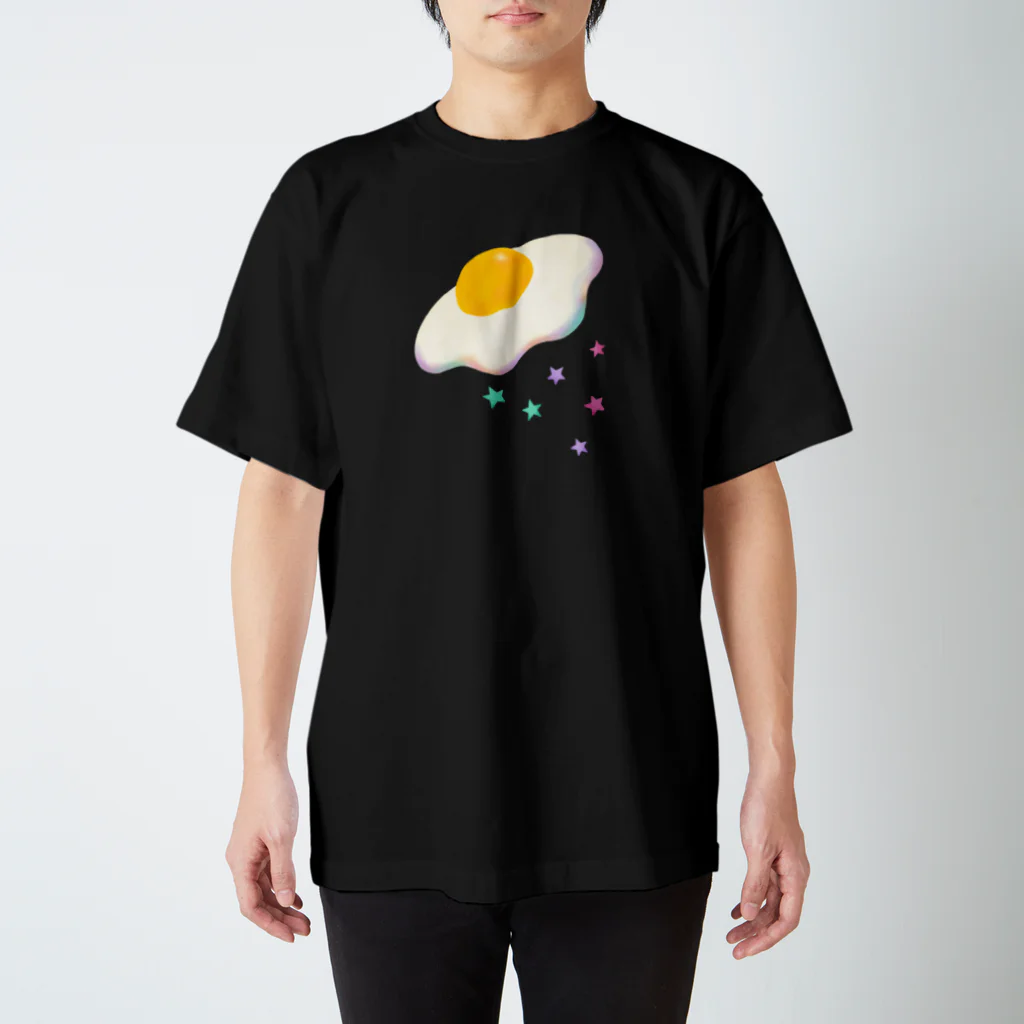 necocoaの空飛ぶめだまやき - Flying Fried Egg Regular Fit T-Shirt