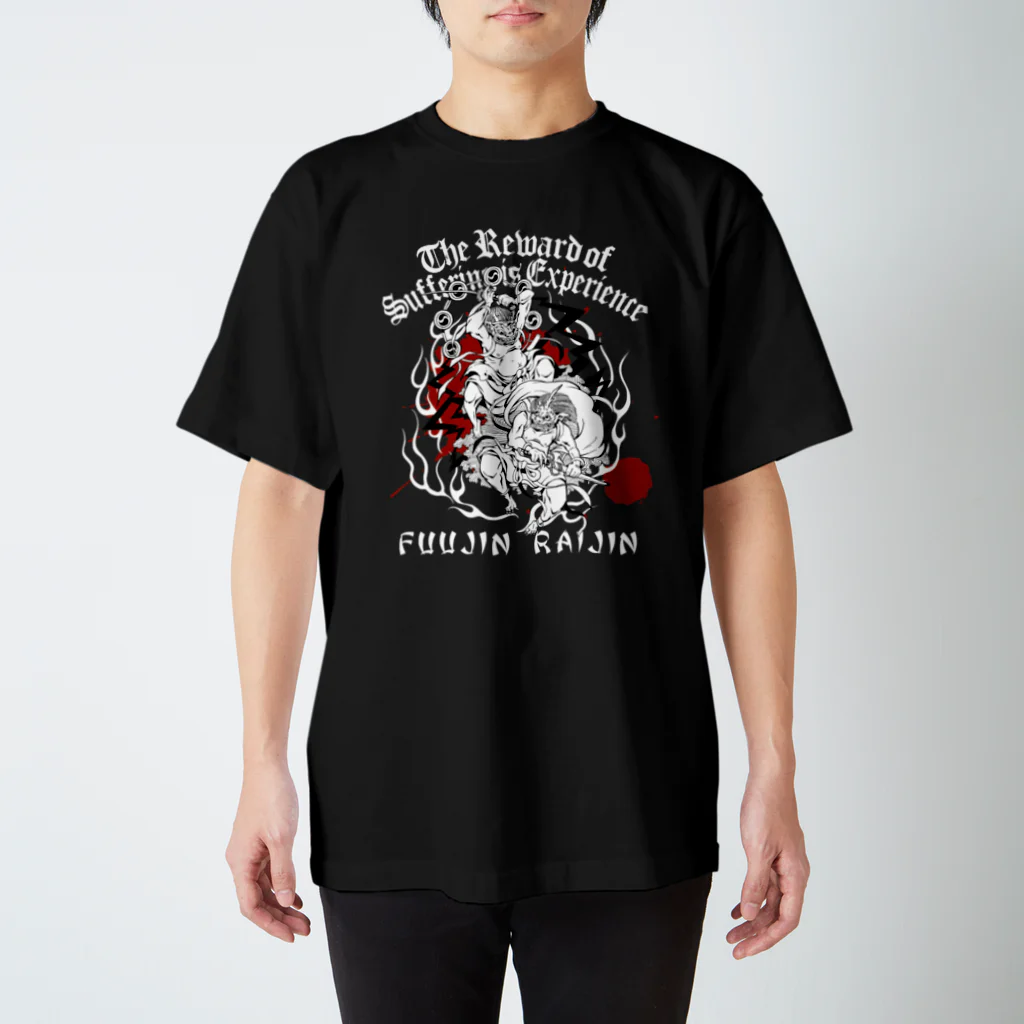 JOKERS FACTORYのFUUJIN RAIJIN  DARK COLOR VERSION スタンダードTシャツ