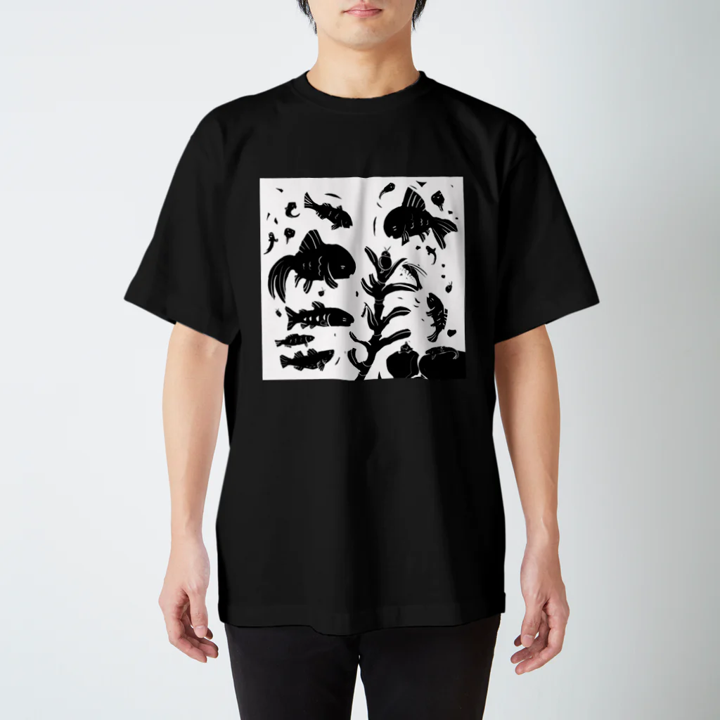 namoyono なもよののお魚シリーズ スタンダードTシャツ