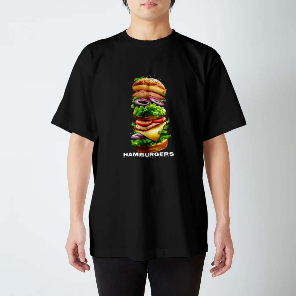 naabenqiaoのhamburgers スタンダードTシャツ