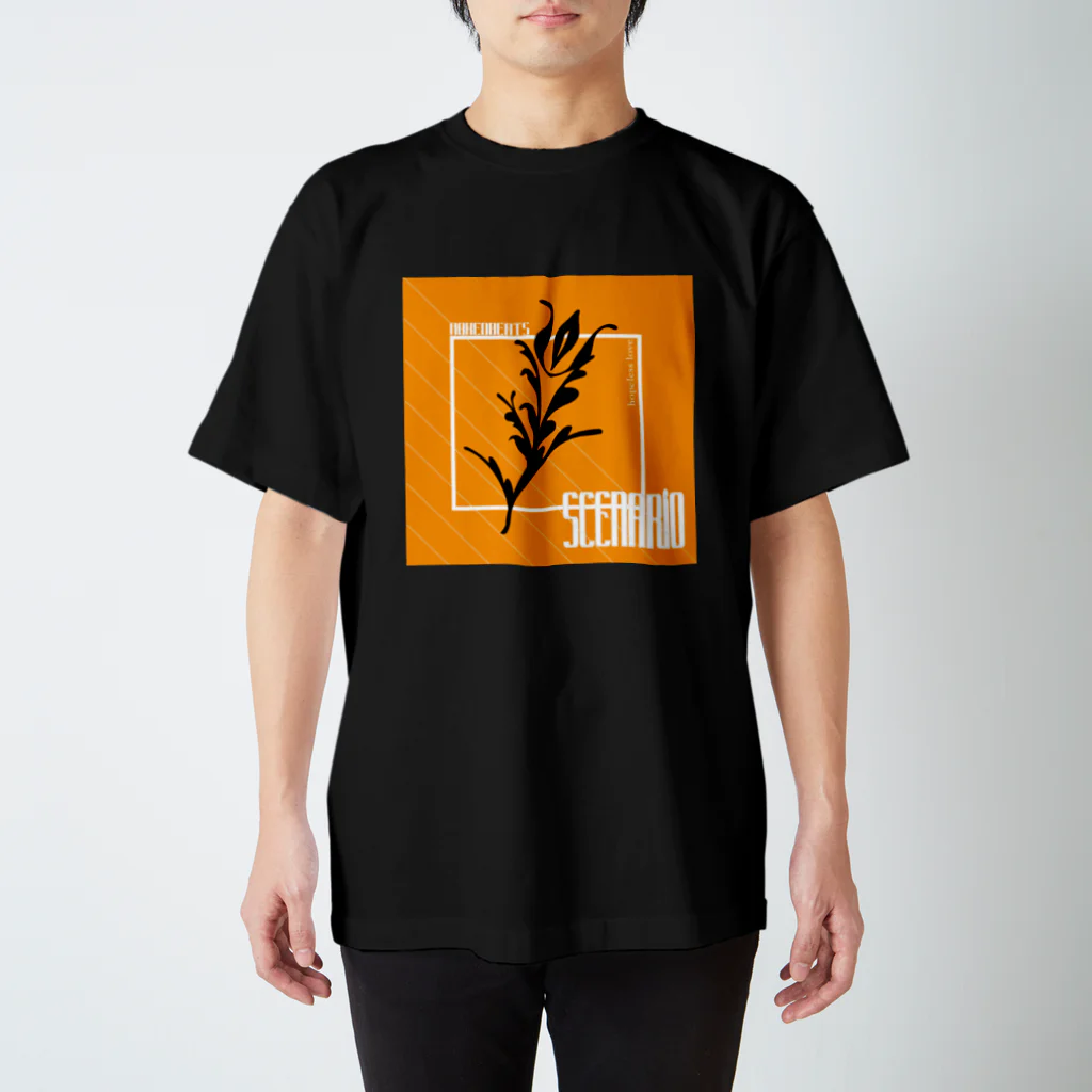 NAKEDBEATSのTulip scenario/black/Tシャツ スタンダードTシャツ