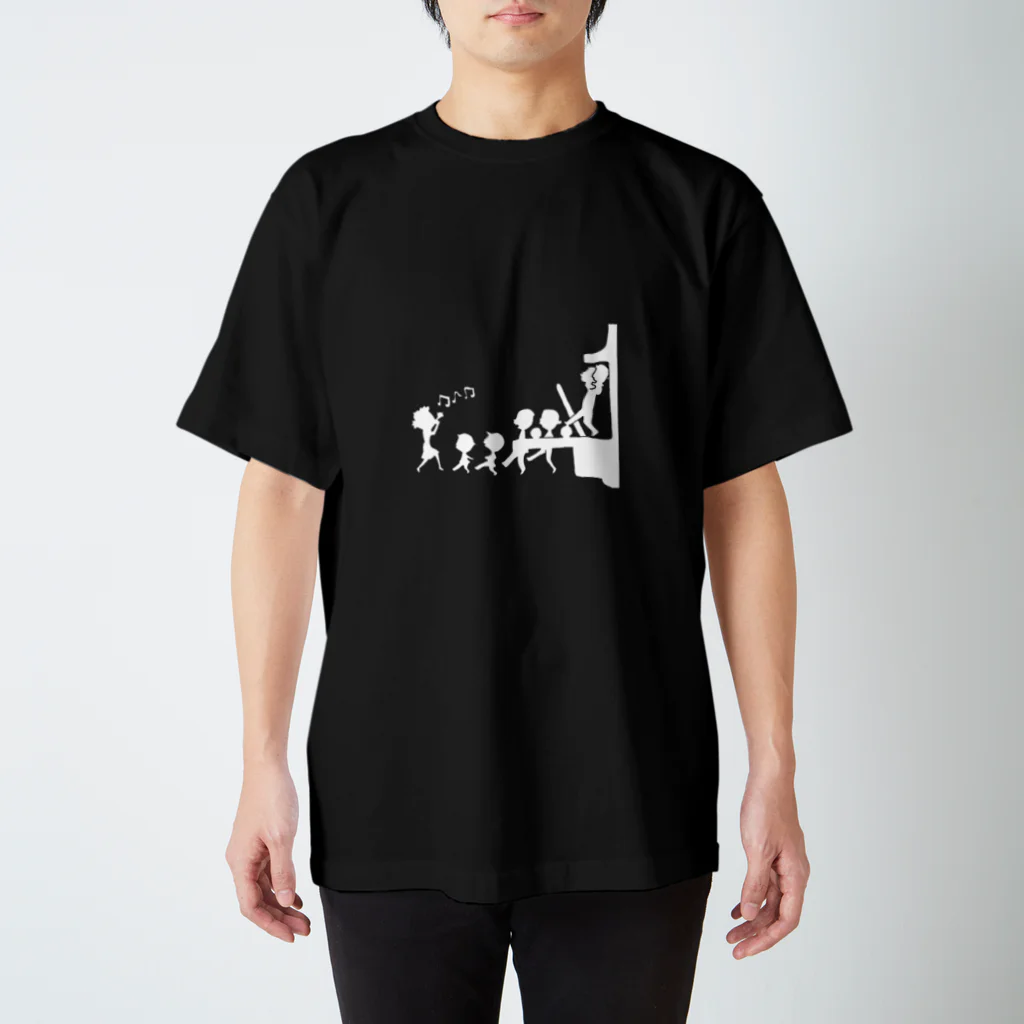 workout,chillout.のwo,co. danjiri スタンダードTシャツ