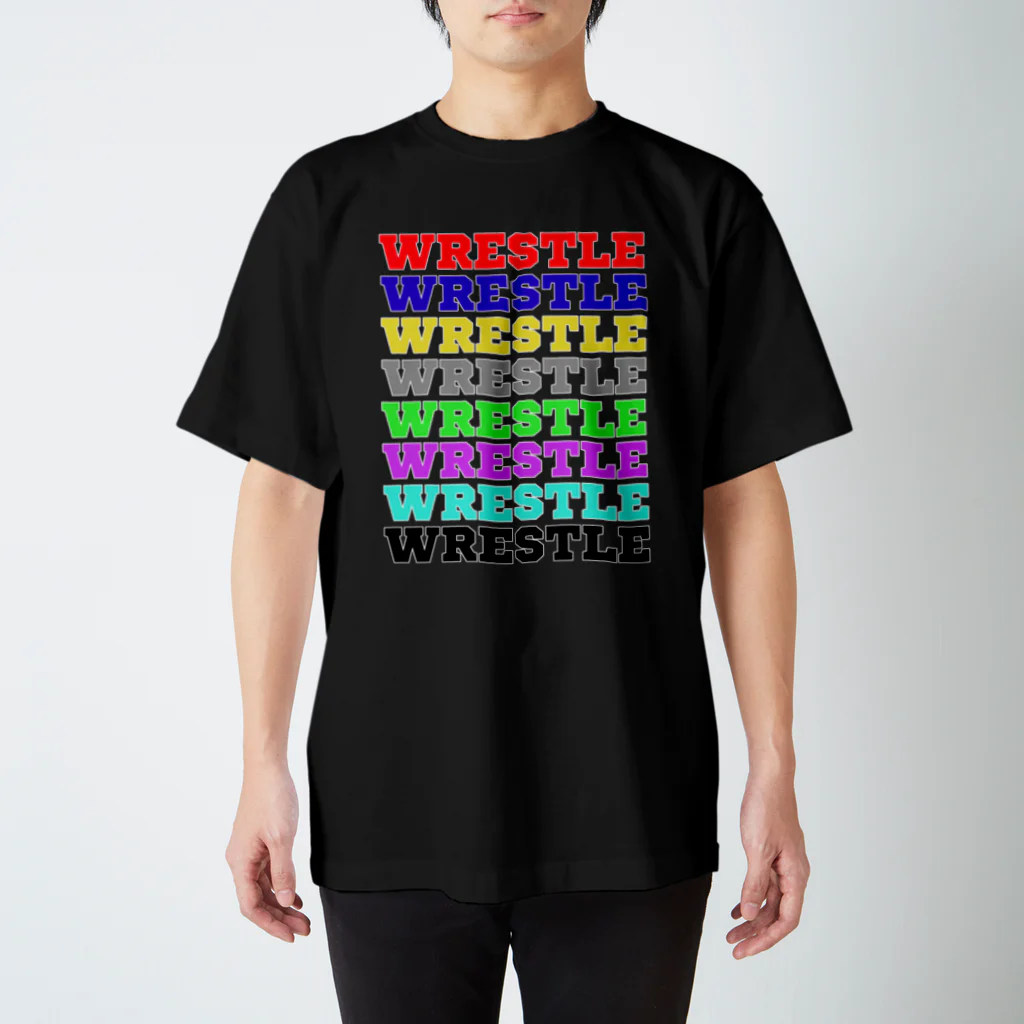 Hurray HurrayのフレフレWRESTLE Tシャツ Regular Fit T-Shirt