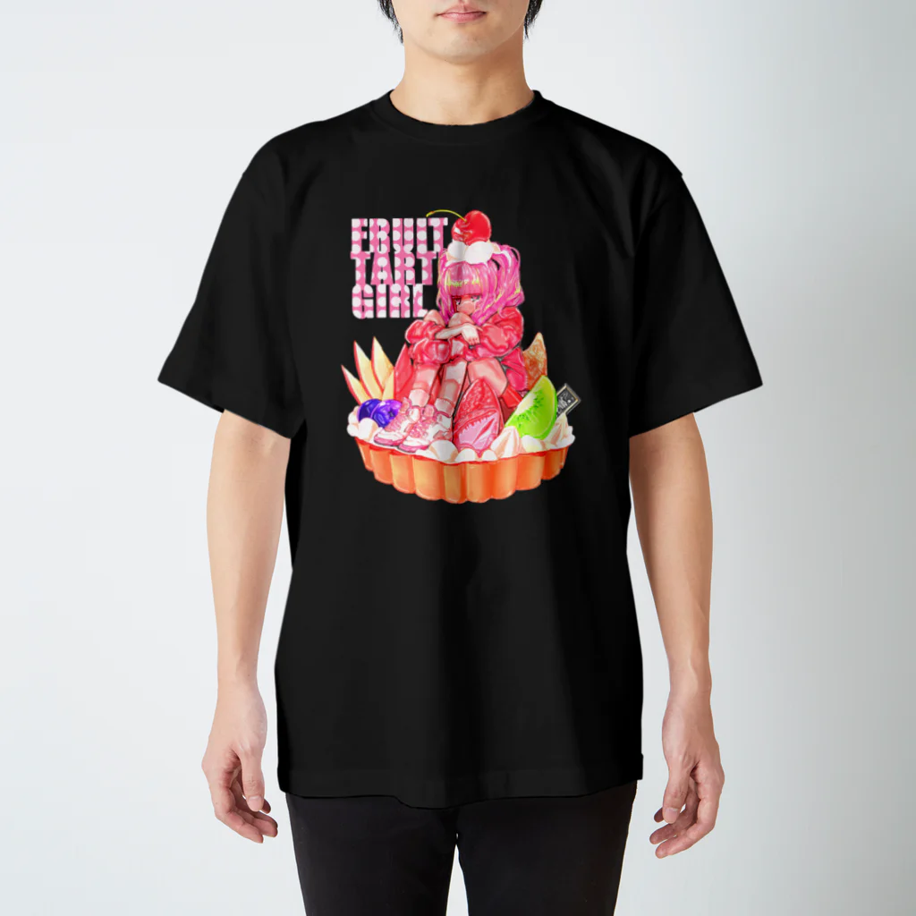 よこしまわかばのFruit tarte girl Regular Fit T-Shirt