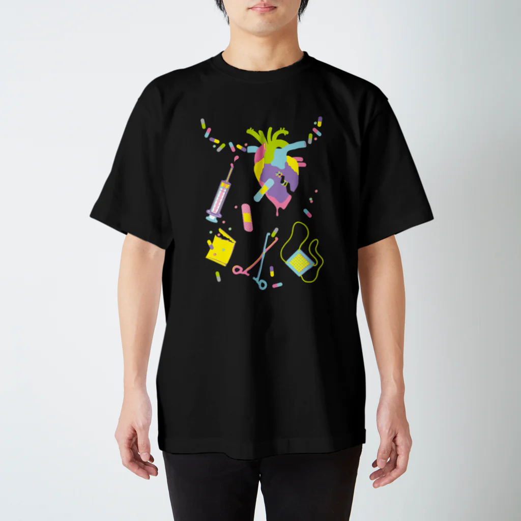 Cɐkeccooの病みカワイイ-夢見る心臓 Regular Fit T-Shirt