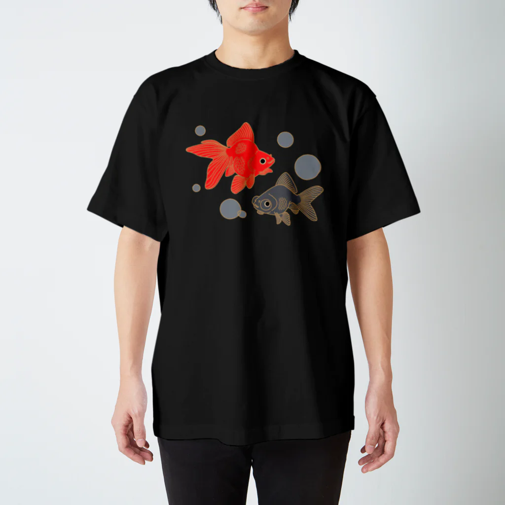 チョモランマリの金魚 スタンダードTシャツ