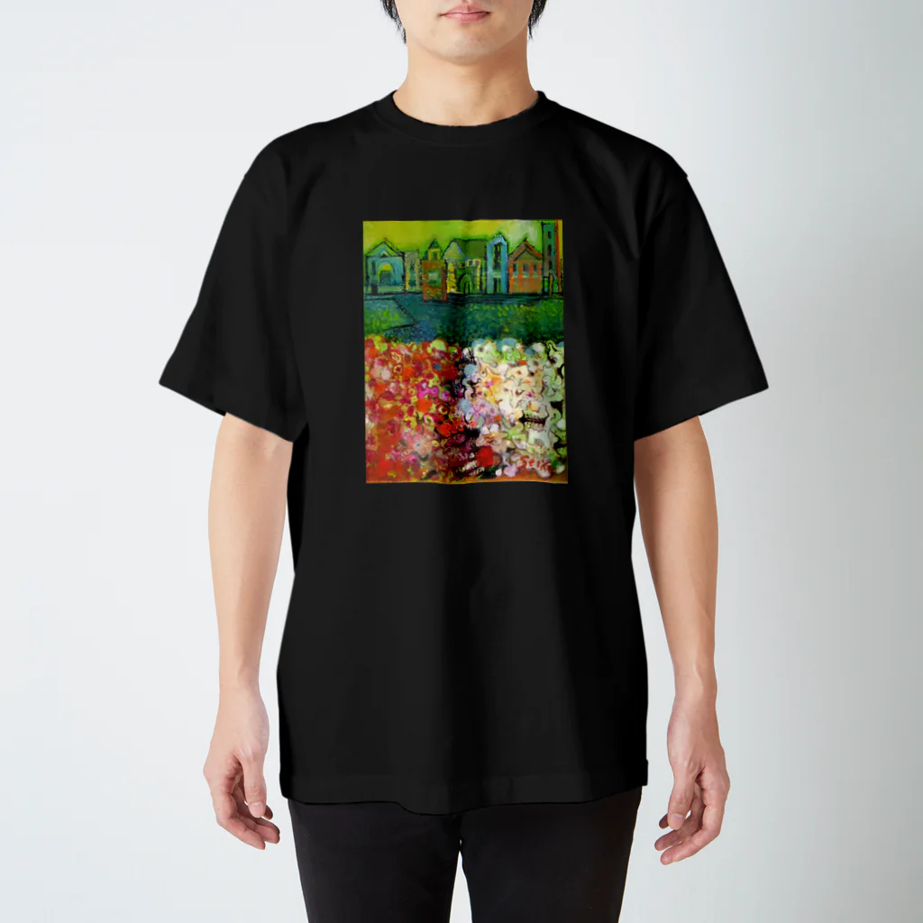 seiko from 那須 by ひよこ書店の花畑 スタンダードTシャツ