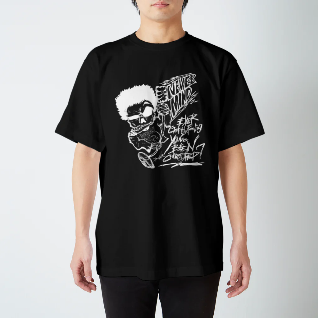 DAI-SUKEfromHELLのSKULL JOHNNY ROTTEN スタンダードTシャツ