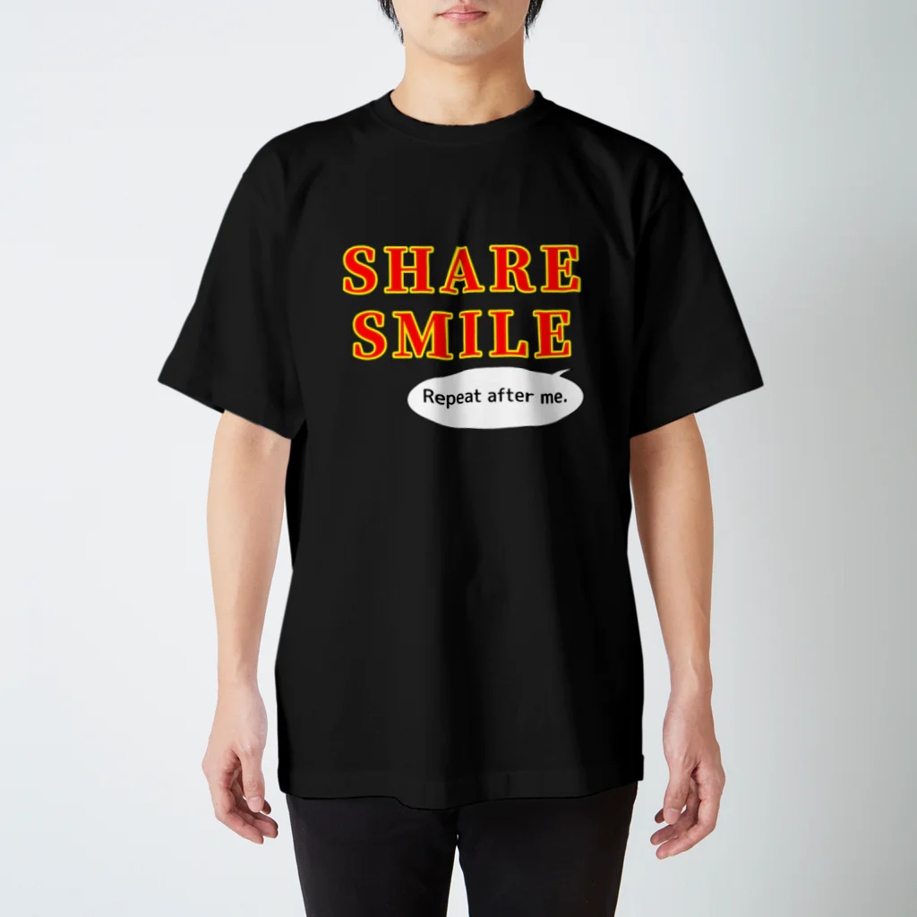 ウチのMEIGENやさんの笑顔をシェア 〜英会話教室風〜 スタンダードTシャツ