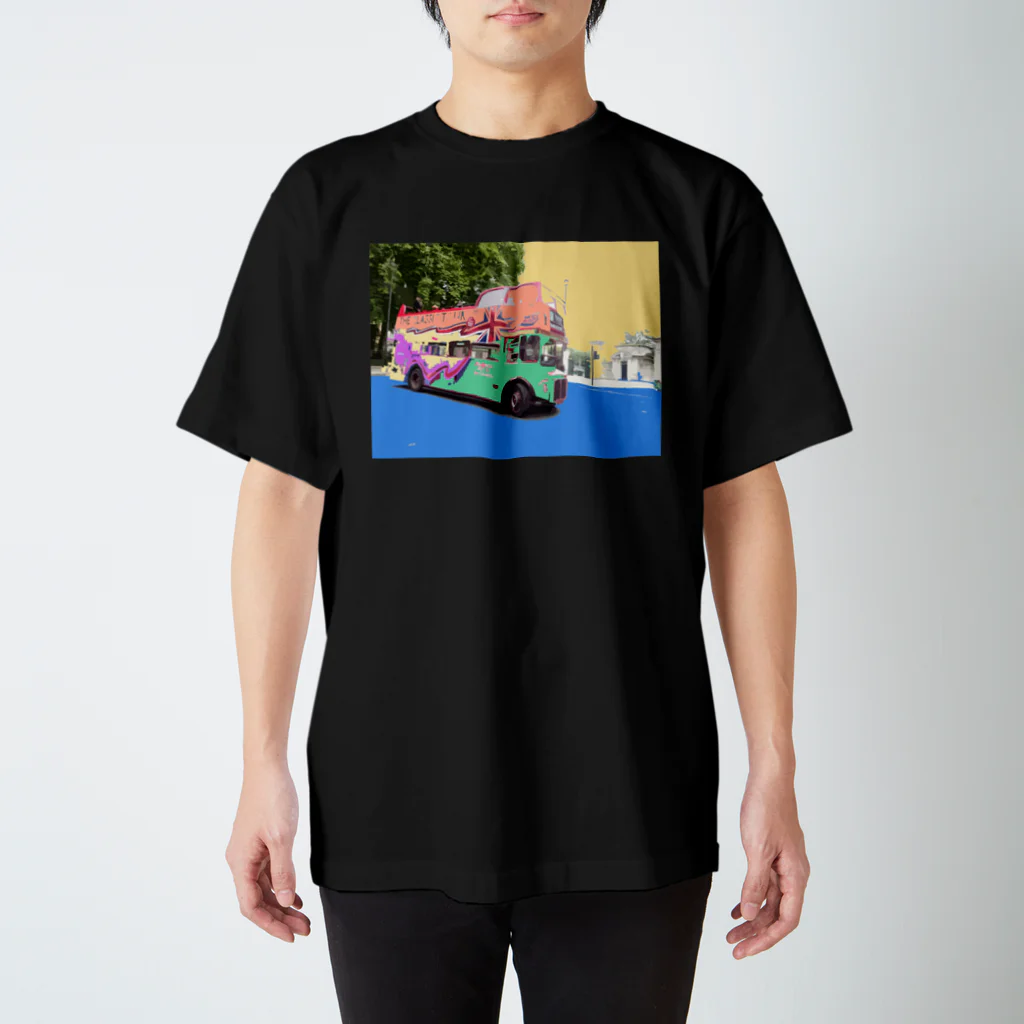 トーマスタイルのロンドンバス スタンダードTシャツ