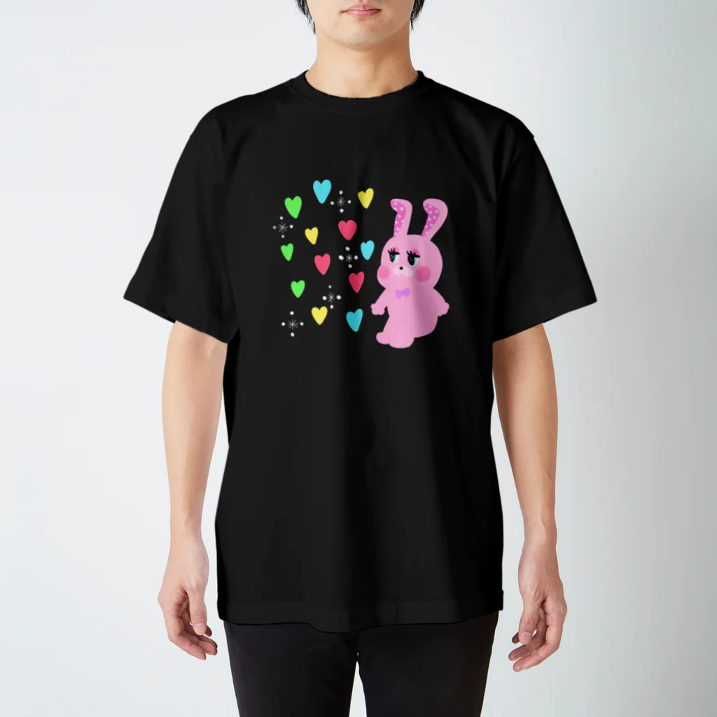 おみせのハートうさぎ Regular Fit T-Shirt