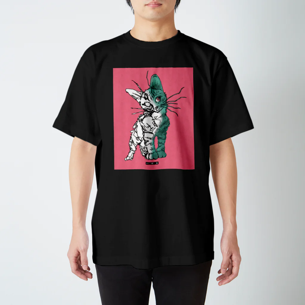 HElll - ヘル - の両手で描いたネコ  Tシャツ Regular Fit T-Shirt