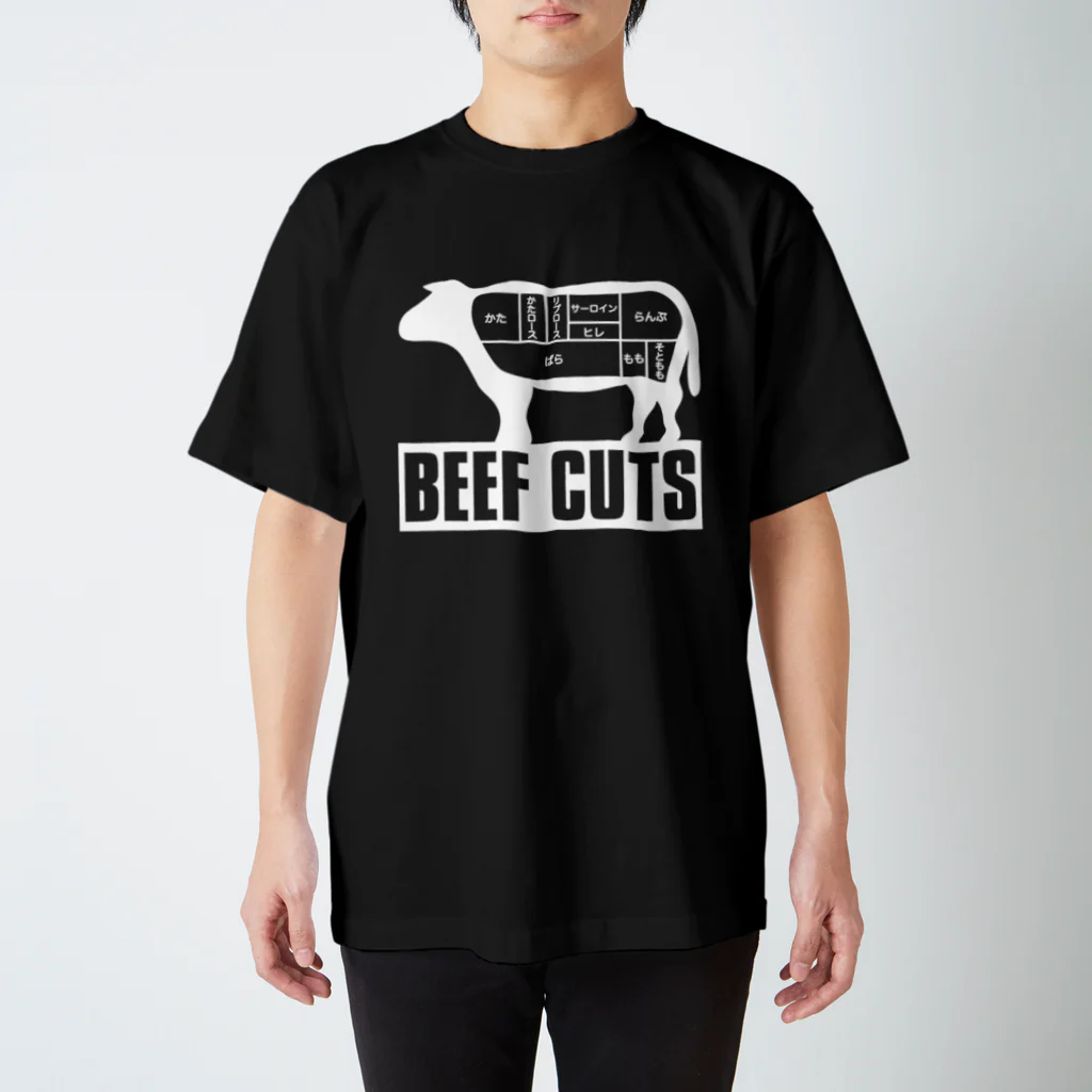 AURA_HYSTERICAのBeef_Cuts スタンダードTシャツ