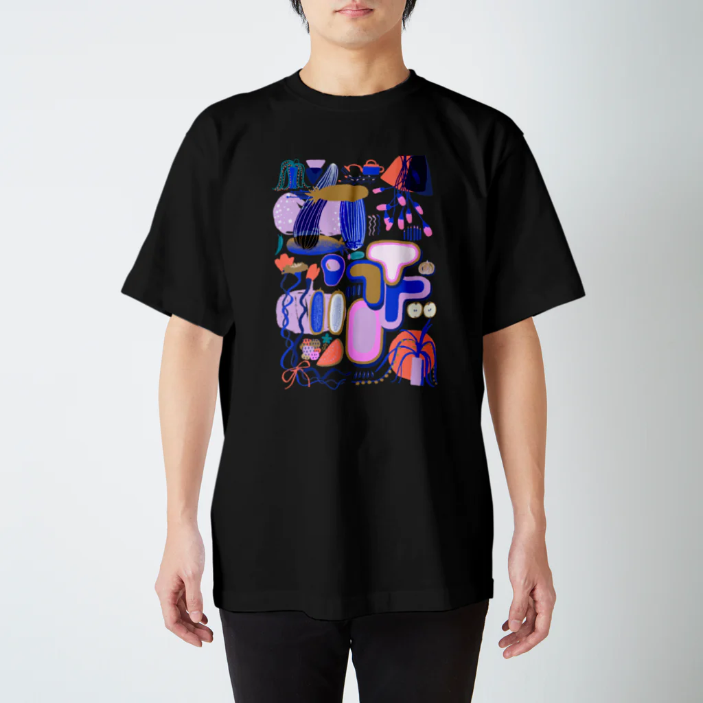 ヤングコーン市場の緩植物6 両面印刷 Regular Fit T-Shirt