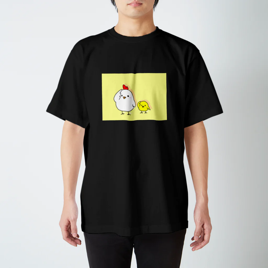 そうまでざいんの酉年の為に待機 スタンダードTシャツ