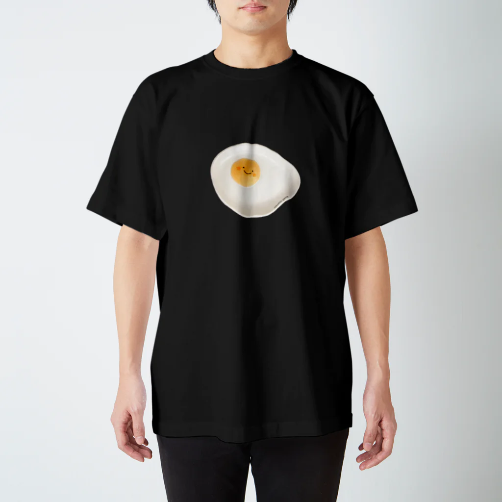 rokushin-gamaのスマイル目玉焼き スタンダードTシャツ