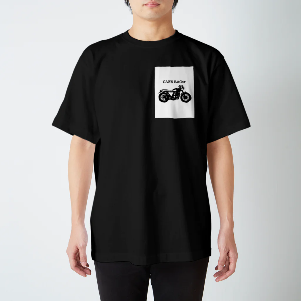 カフェレーサーKのカフェレーサー大好き人 スタンダードTシャツ