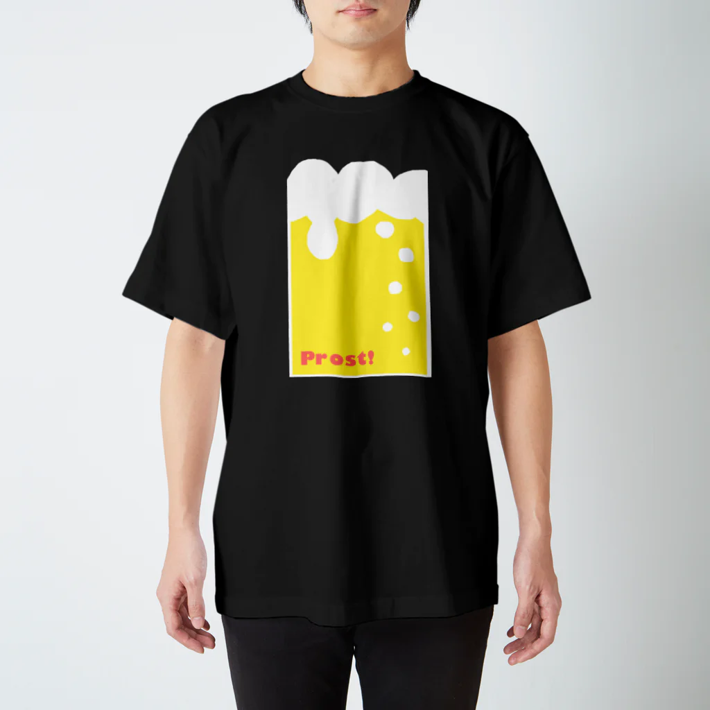 ゆうき_clarinetist Yuki MaedaのProst!(ビール) Regular Fit T-Shirt