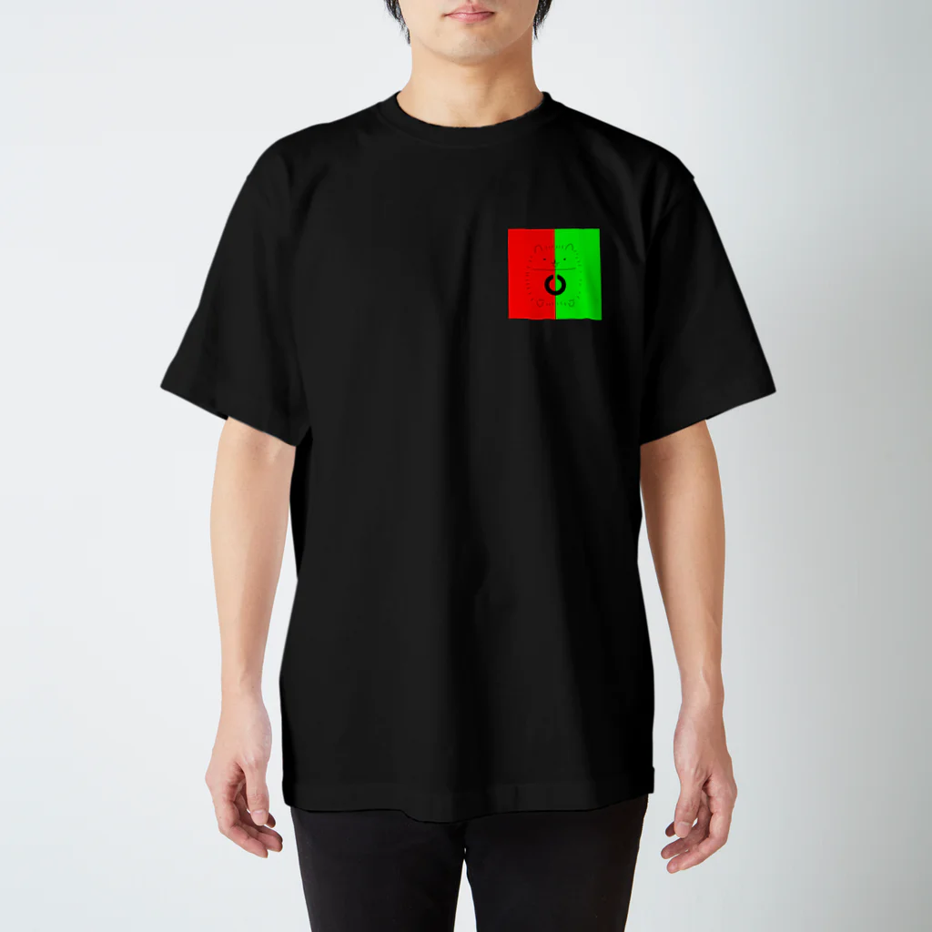 だみんをむさぼる会のSIRYOKU SOKUTEI NO INU スタンダードTシャツ