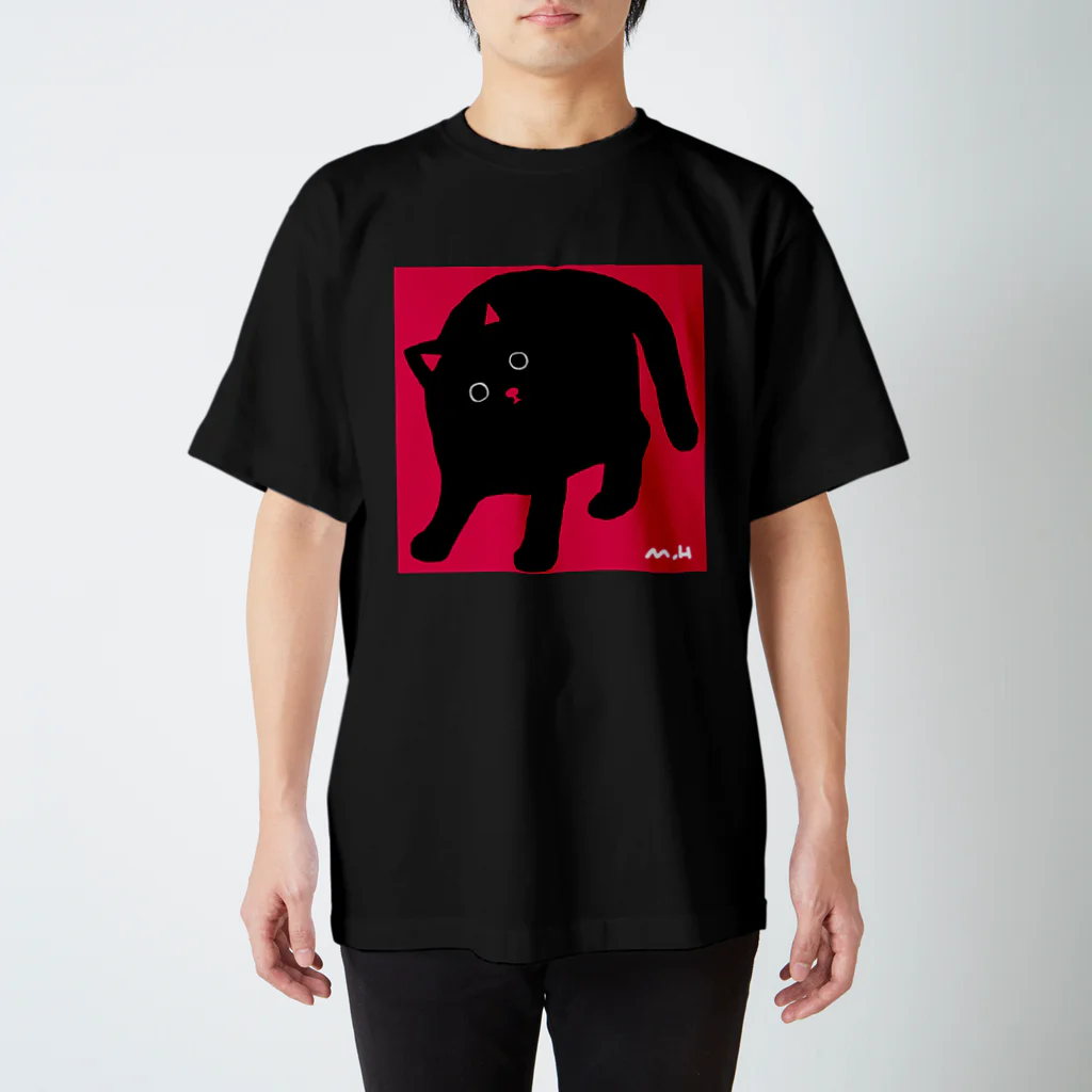 ムラタハリコの黒いカタマリと目があった日 スタンダードTシャツ