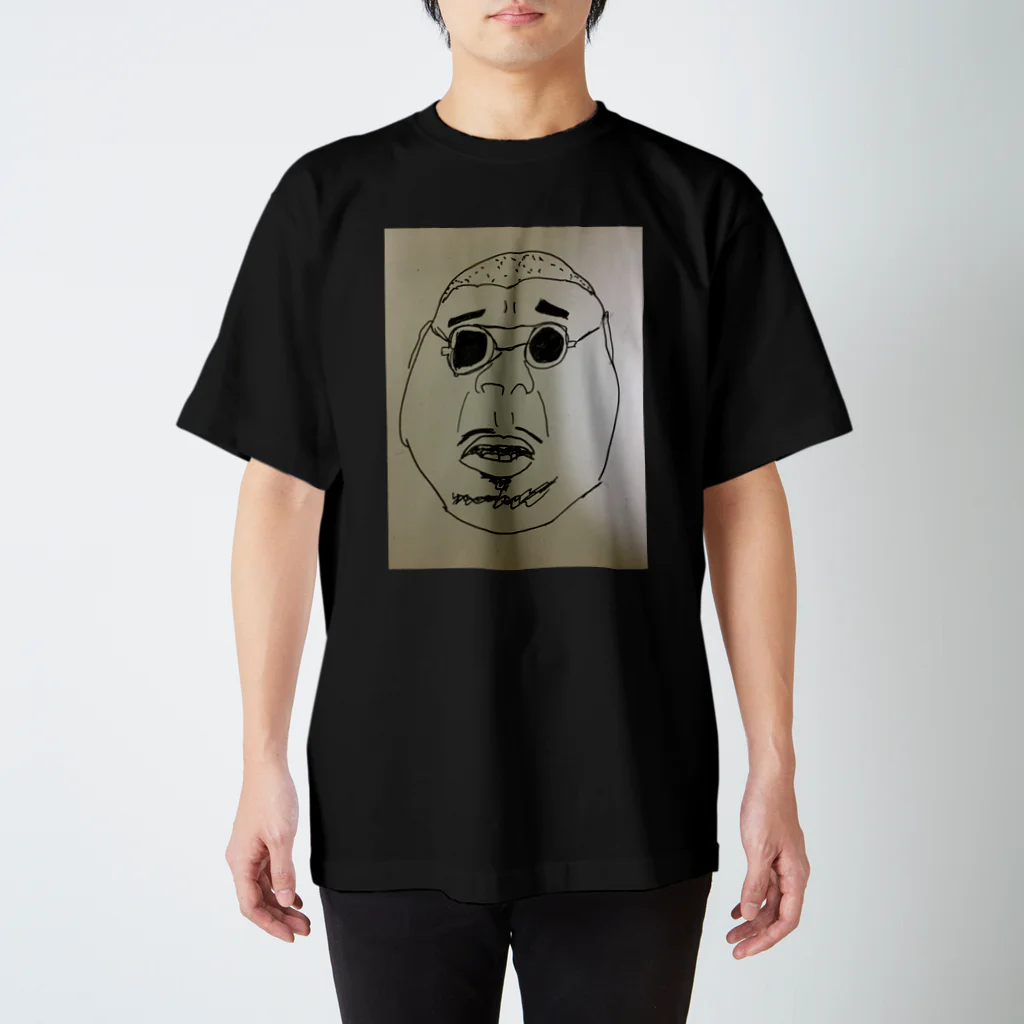 masa3のおじさんの顔 スタンダードTシャツ