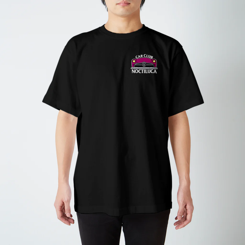 Car Club NOCTILUCAの1949 Shoebox LOGO Regular Fit T-Shirt