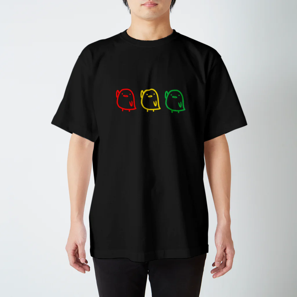 安良岡海子の三色ヒヨコTシャツ Regular Fit T-Shirt