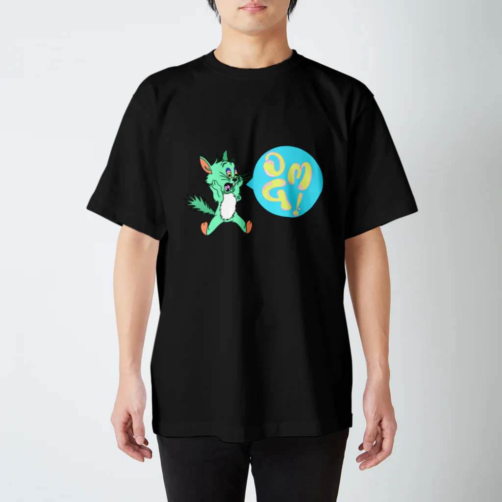 N3 ArtWorksのOMG CAT Regular Fit T-Shirt